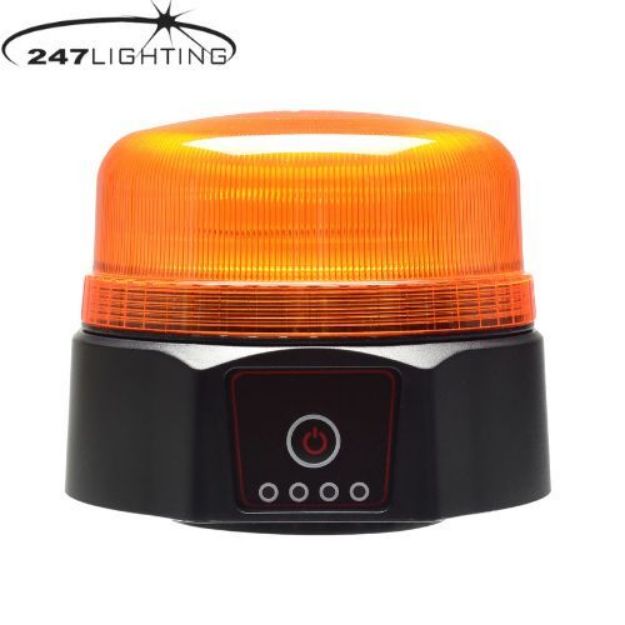 Picture of Amber LED Rechargeable Magnetic Beacon